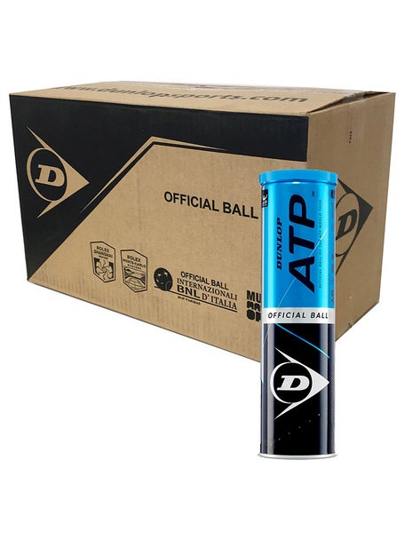 Dunlop ATP Tennis Extra Duty 4 Ball 18 Can Case