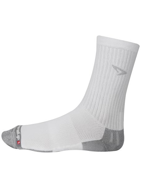 Drymax Tennis Crew Sock White