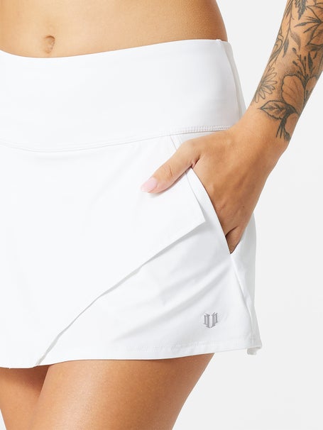 EleVen Womens Essentials Fly II Skirt - White
