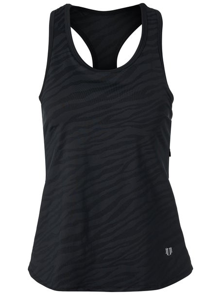 EleVen Womens Forest Zebra Race Day Tank