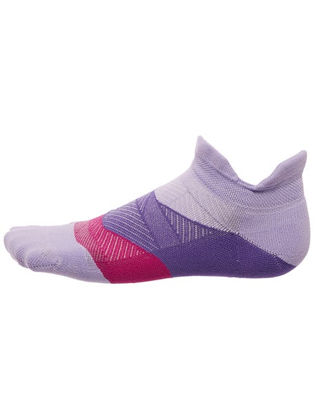 Feetures Elite Light Cushion No Show Tab Socks Lavender | Tennis Only