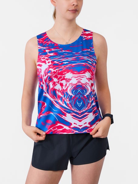 Fractel Womens Velocity Singlet Fuchsia Ripple