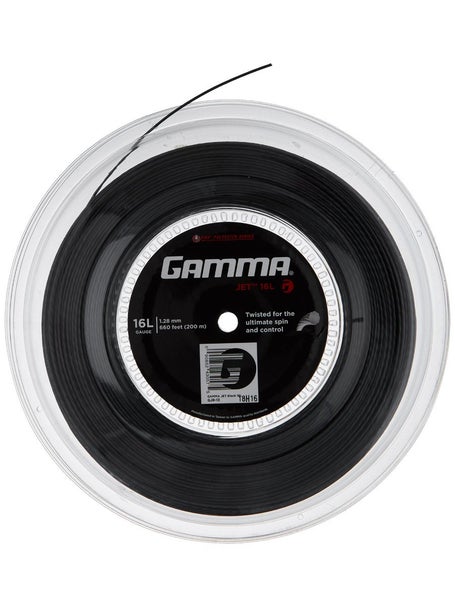 Gamma Jet 16L/1.28 Tennis String Reel (Blue)