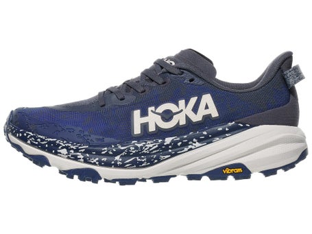 HOKA Speedgoat 6\Mens Shoes\Charcoal Grey/Midnight Blu