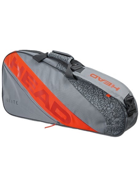 Head Elite 3R Pro Grey/Orange Racquet Bag