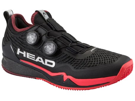 Head Endure Pro BOA CLAY Black/Red Mens Shoes
