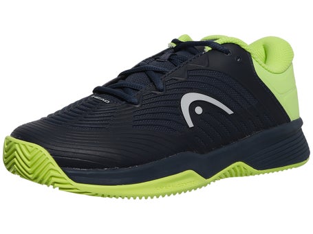 Head Revolt Pro 4.5 CLAY Navy/Lime Junior Shoes