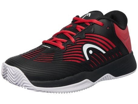 Head Revolt Pro 4.5 Clay Black/Red Junior Shoe