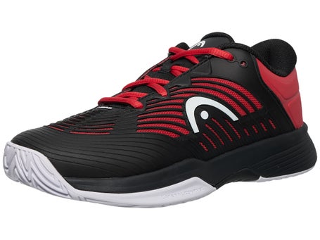 Head Revolt Pro 4.5 Black/Red Junior Shoe