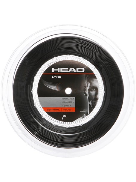 Head Lynx 17g/1.25mm 200 m Gauge Reel Tennis String - Green