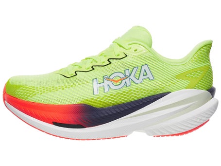 HOKA Mach X 3\Mens Shoes\Neon Yuzu/Squid Ink