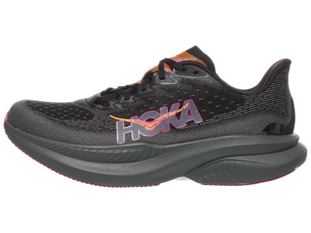 HOKA Mach 6\Womens Shoes\Black/Fuchsia