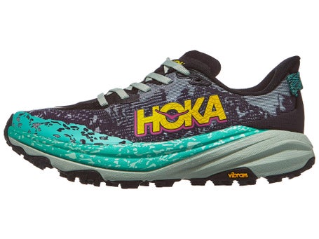 HOKA Speedgoat 6\Womens Shoes\Black/Aloe Vera