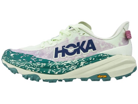 HOKA Speedgoat 6\Womens Shoes\Pale Melon/Thyme
