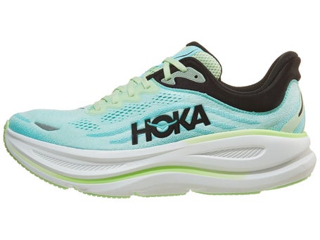HOKA Bondi 9\Mens Shoes\Luna Moth/Blue Spark