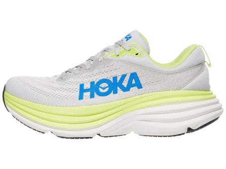 HOKA Bondi 8\Mens Shoes\Stardust/Lettuce