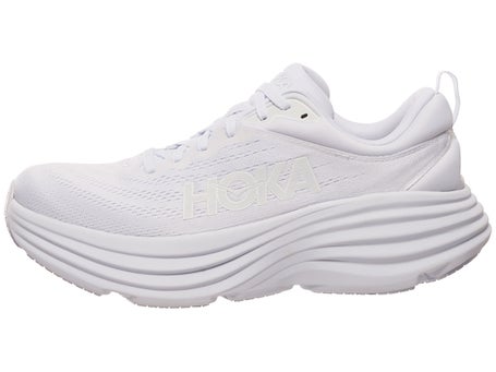 HOKA Bondi 8\Mens Shoes\White/White