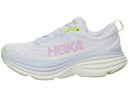 HOKA Bondi 8\Womens Shoes\Sea Ice/Pink Twilight