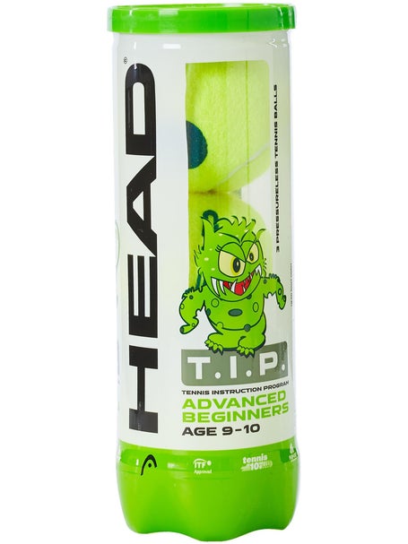 Head TIP Green 3 Ball Can 