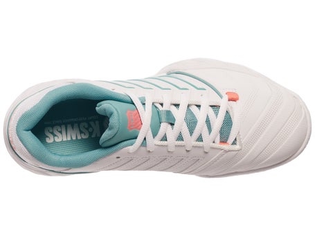 KSwiss Big Shot Light 4 Wht/Flower/Blue Womens Shoes