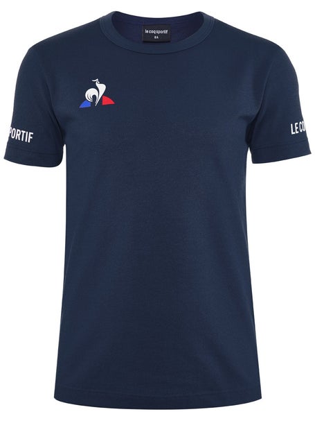 Le Coq Sportif Boys Tennis Crew-Blue