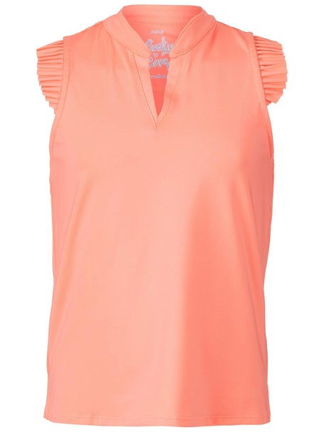 Lucky in Love Girls Liberty Pleat Me Tank