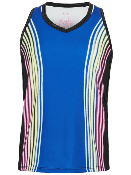 Lucky in Love Girls Neon Lights Tank