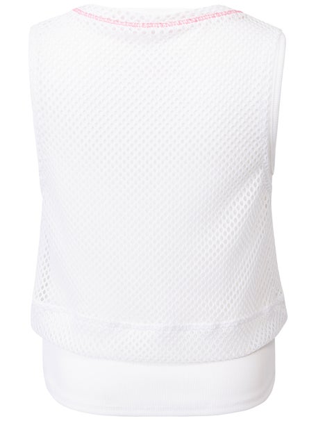 Lucky In Love Girls Palm Island Coco Chevron Tank