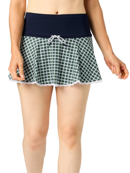 Lucky in Love Womens Preppy Please Skirt