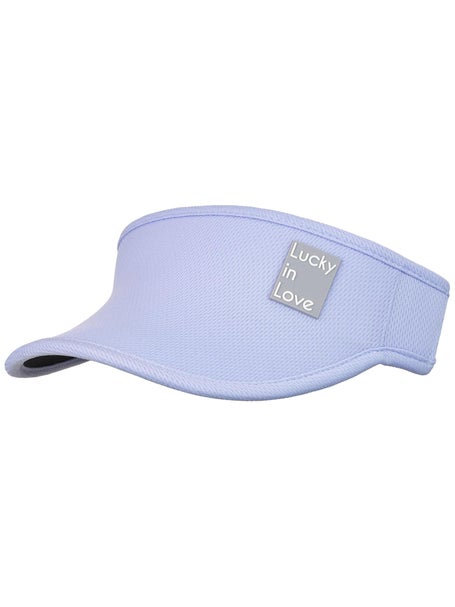 Lucky In Love Womens Stretch Visor - Lavender