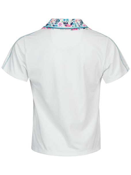 Lucky in Love Girls Flower Frenzy Polo