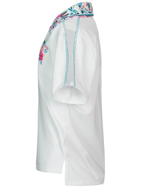 Lucky in Love Girls Flower Frenzy Polo