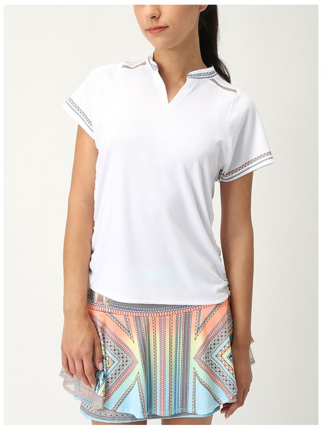 Lucky In Love Womens Club Premier Short Sleeve Top
