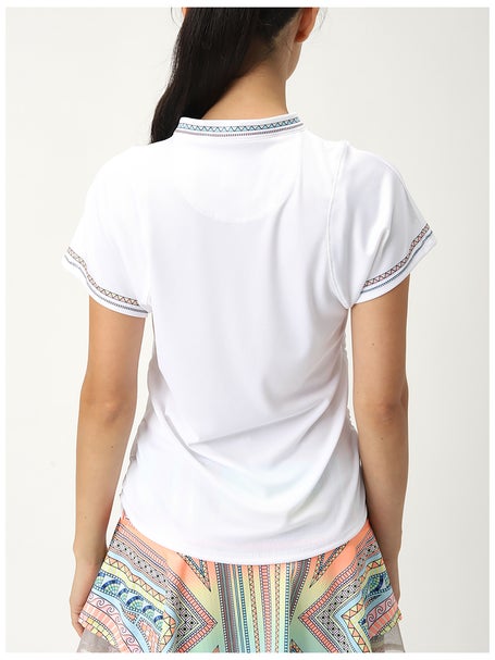 Lucky In Love Womens Club Premier Short Sleeve Top