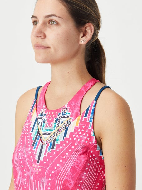 Lucky in Love Women's Pretty In Ink Bralette Tank | Tennis Only