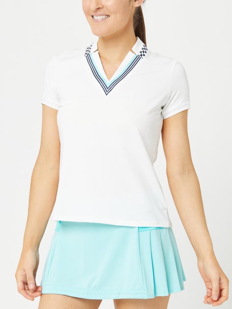 Lucky in Love Womens Urbana Geo Short Sleeve