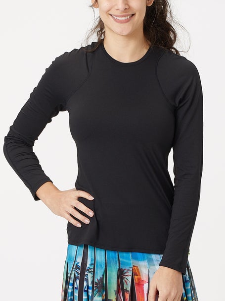 Lucky in Love Womens L-UV Breeze Long Sleeve