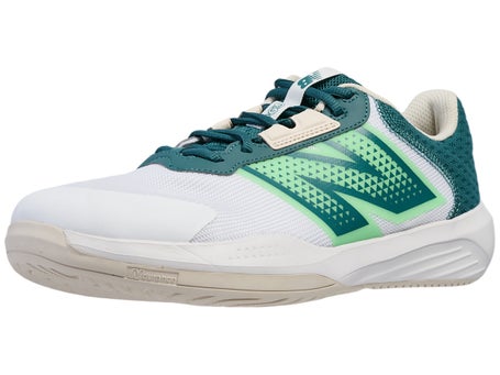 New Balance MC 696v6 4E White/Green Mens Shoes 