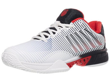 KSwiss Hyper Express 2 Clay Bk/Wh/Red Mens Shoes