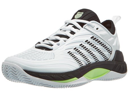 KSwiss Hypercourt Supreme 2 CLAY Wh/BlkNeon Mens Shoes
