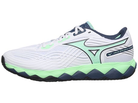 Mizuno Wave Enforce Tour 2 Wh/Neon Mint Mens Shoes