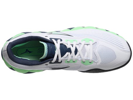 Mizuno Wave Enforce Tour 2 Wh/Neon Mint Mens Shoes