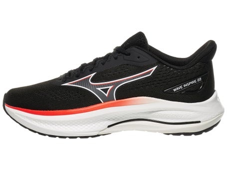 Mizuno Wave Inspire 22\Mens Shoes\Black/Quiet Shade