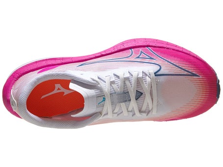 Mizuno Wave Rebellion Flash Women's Shoes White/Pink Tennis Only