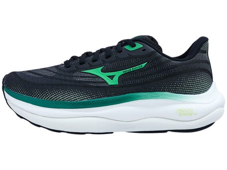 Mizuno Wave Sky 9\Mens Shoes\Black/Goblin Green