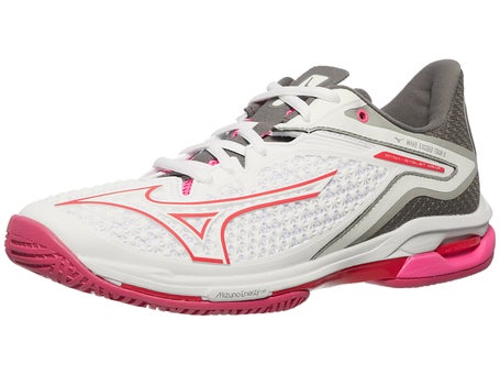 Mizuno Wave Exceed Tour 6 White/Red Womens Shoe