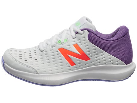 New Balance 696v4 D White/Purple Womens Shoe