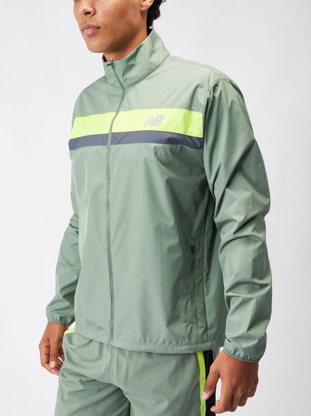 New Balance Mens Accelerate Jacket Dark Juniper