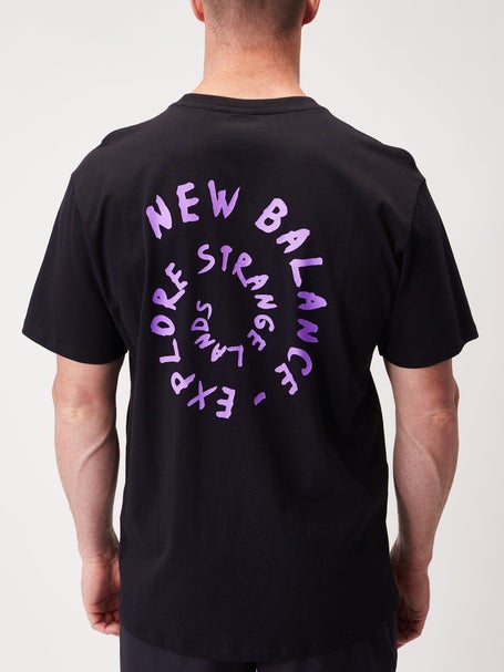 New Balance Mens All-Terrain Graphic 1 Short Sleeve