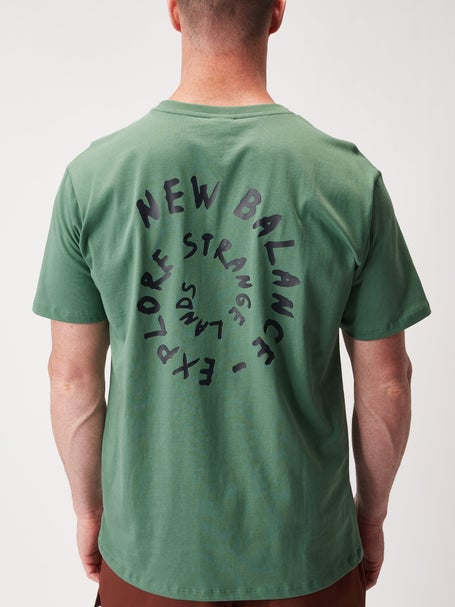 New Balance Mens All-Terrain Graphic 1 Short Sleeve
